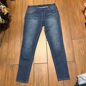 1822 Denim Dark Blue Skinny Jeans
